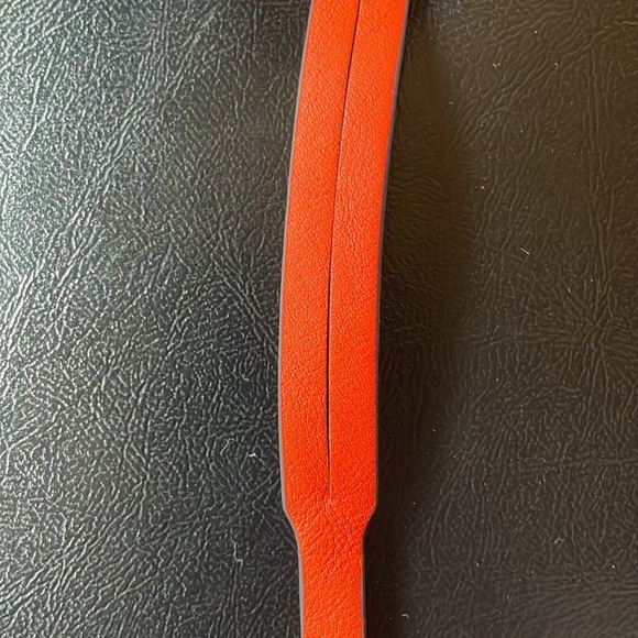 J Crew leather handbag charm accessory mirror NWT - Picture 7 of 8